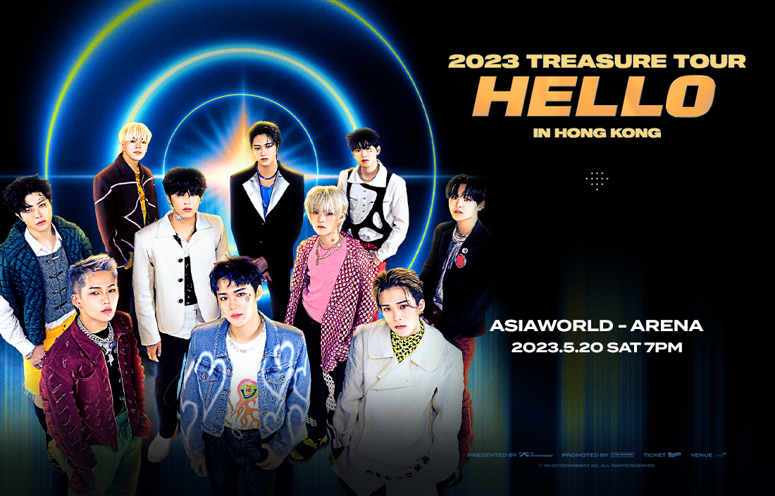 treasure hello tour 2023