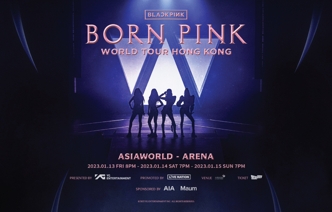 born pink tour in asia